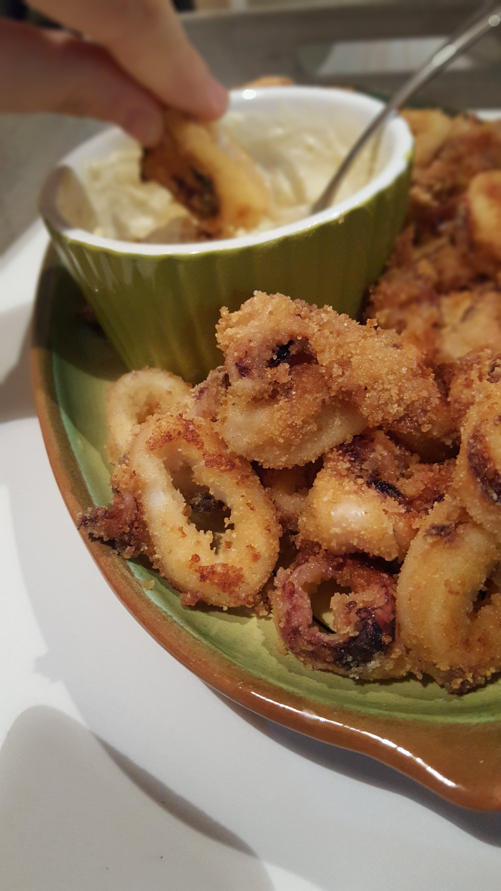 Calamari finti fritti